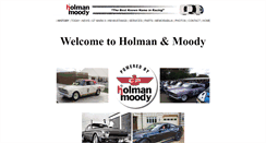 Desktop Screenshot of holmanmoody.com